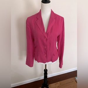 Talbots Linen Blazer